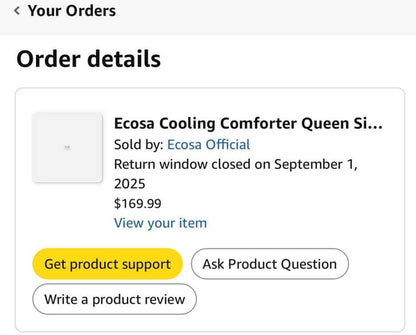 Ecosa Cooling Comforter