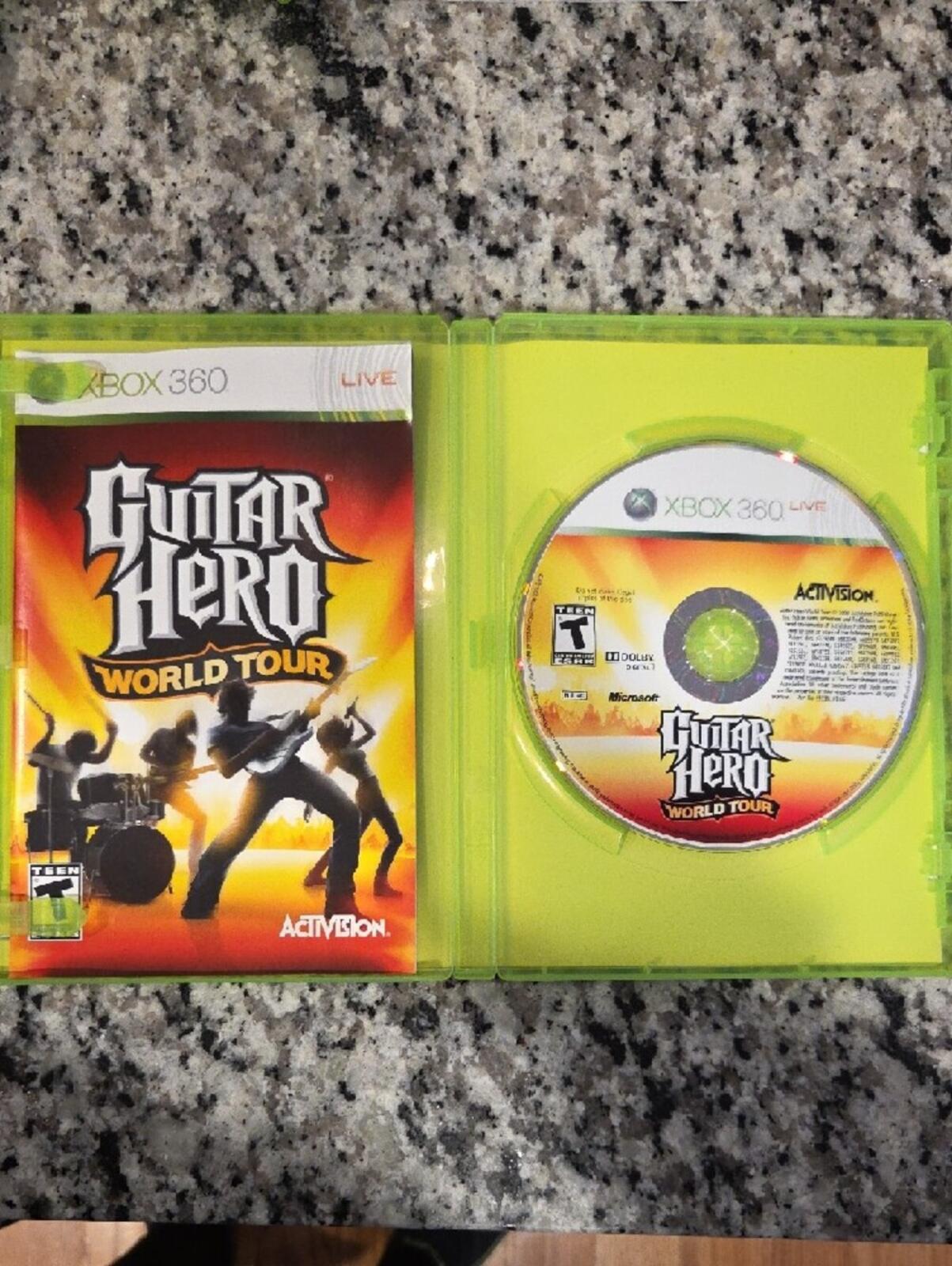 Guitar Hero: World Tour Xbox 360