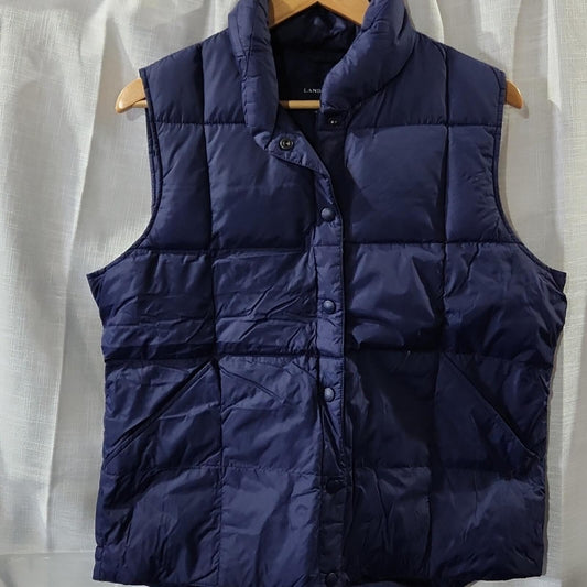 Lands' End Down Vest M