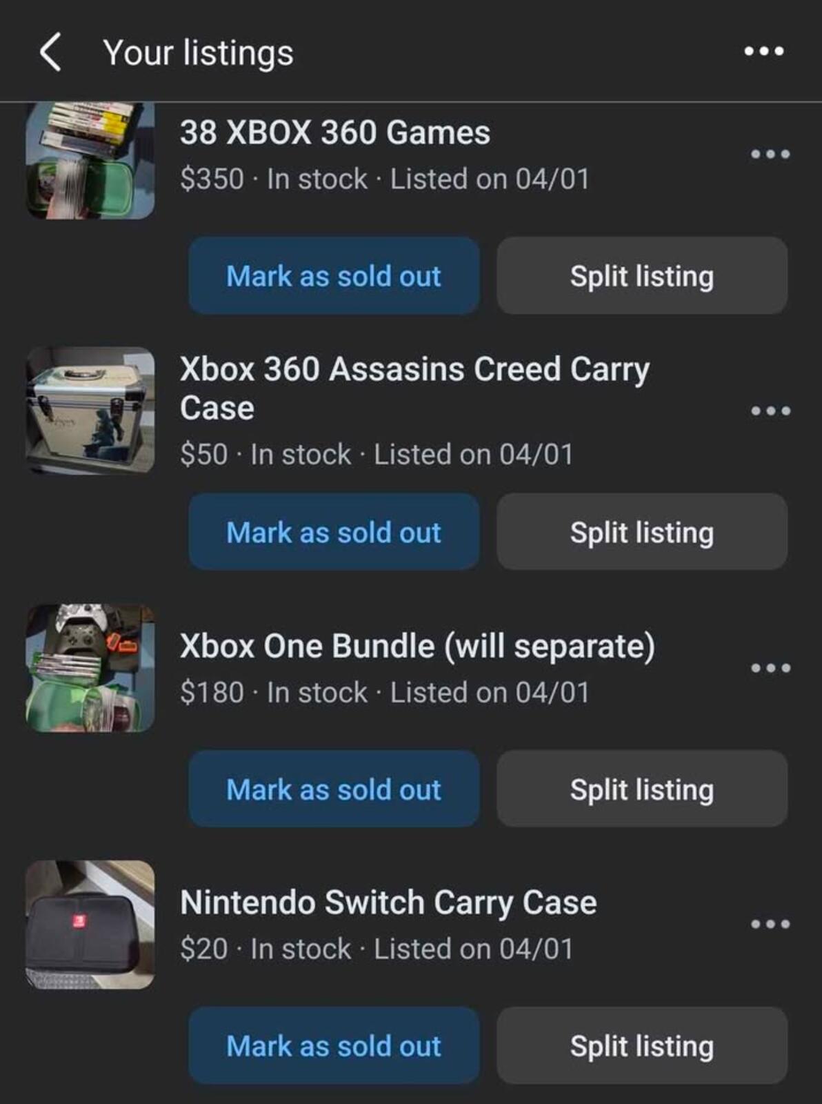 Video Game Games and Accessories