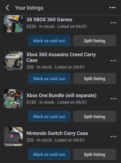 Video Game Games and Accessories