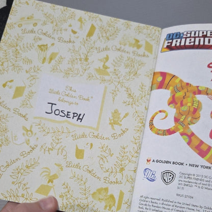 DC Super Friends Superman Little Golden Book