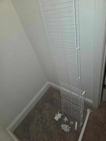 Rubbermaid Wardrobe Shelving Kit 1/3