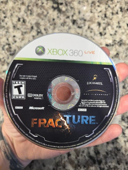 Fracture Xbox 360 Game Disc - NO CASE