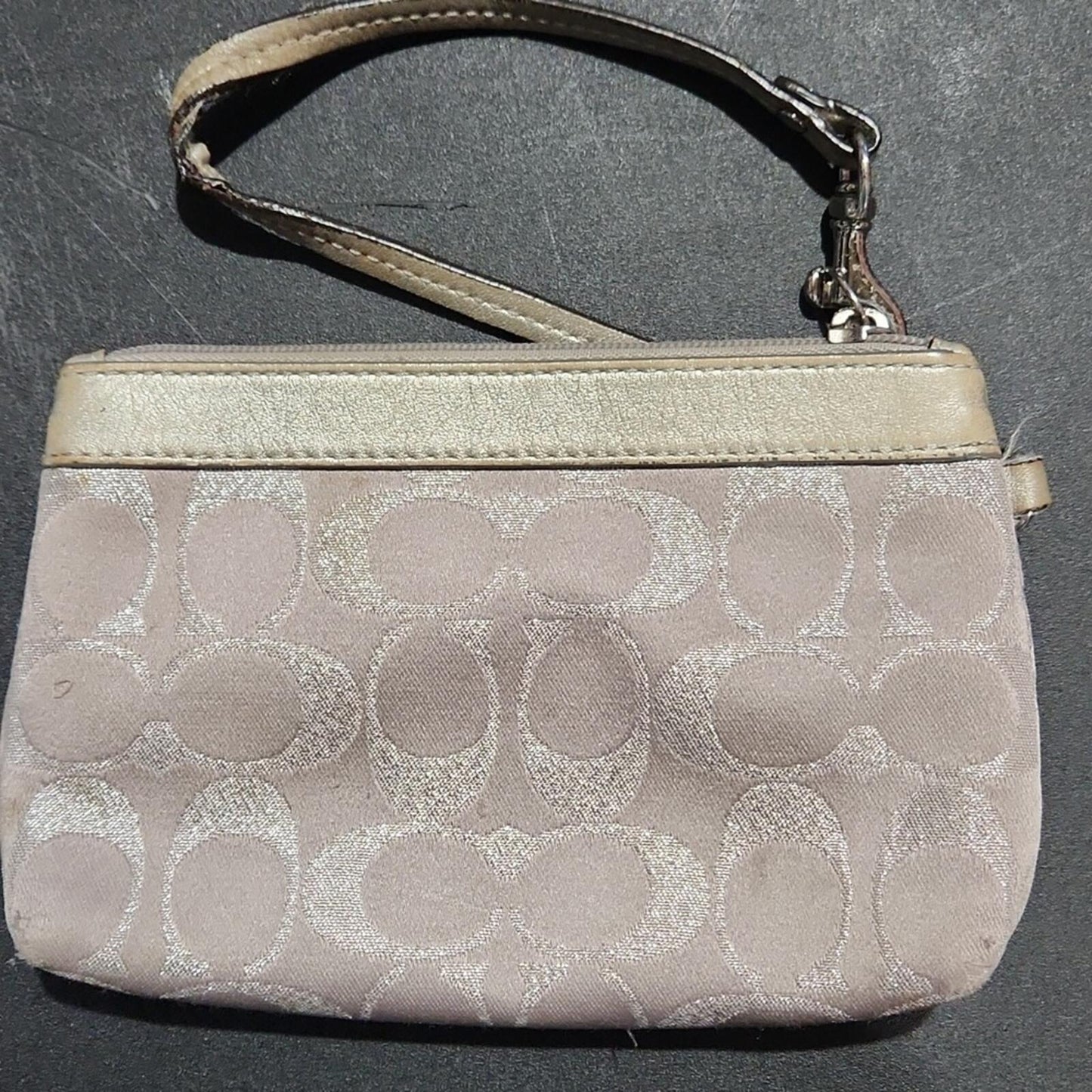 Coach Signature Wristlet