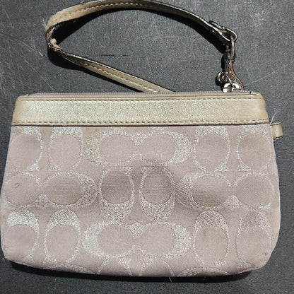 Coach Signature Wristlet