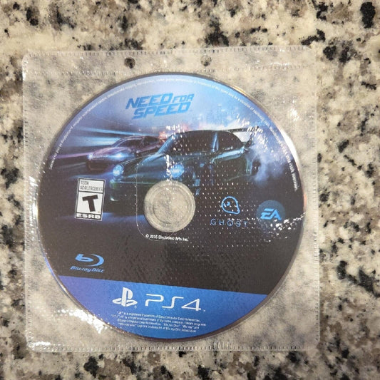 Need for Speed PS4 Game Disc - NO CASE