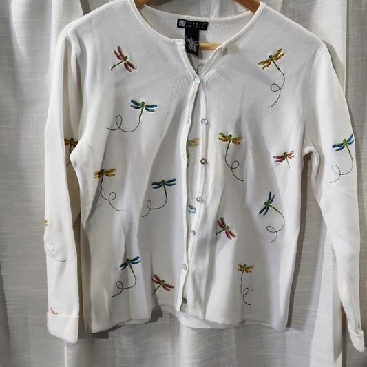 Dragonfly Knit Cardigan S