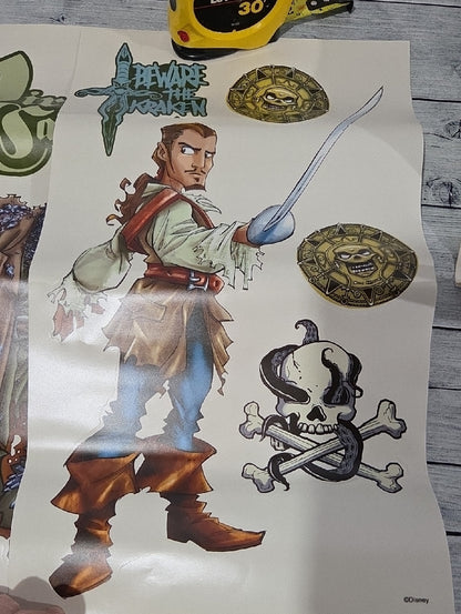 Disney Pirates of the Carribean Wall Stickers