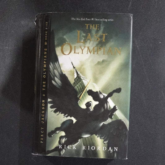 Percy Jackson The Last Olympian Hardcover Book