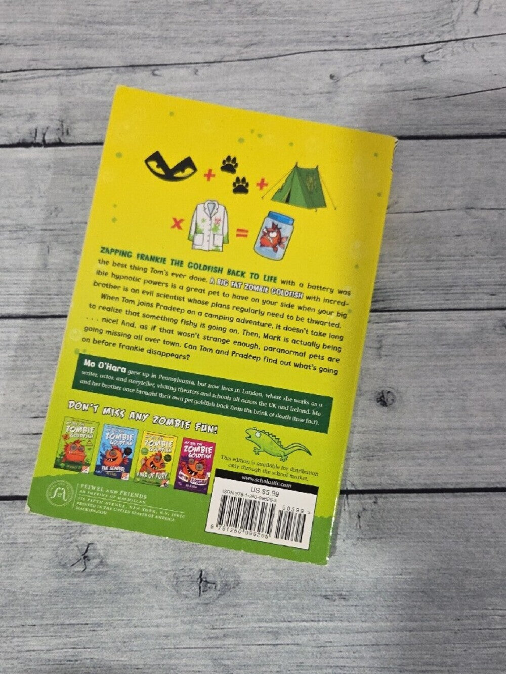 My Big Fat Zombie Goldfish Fins Of Fury Paperback Book