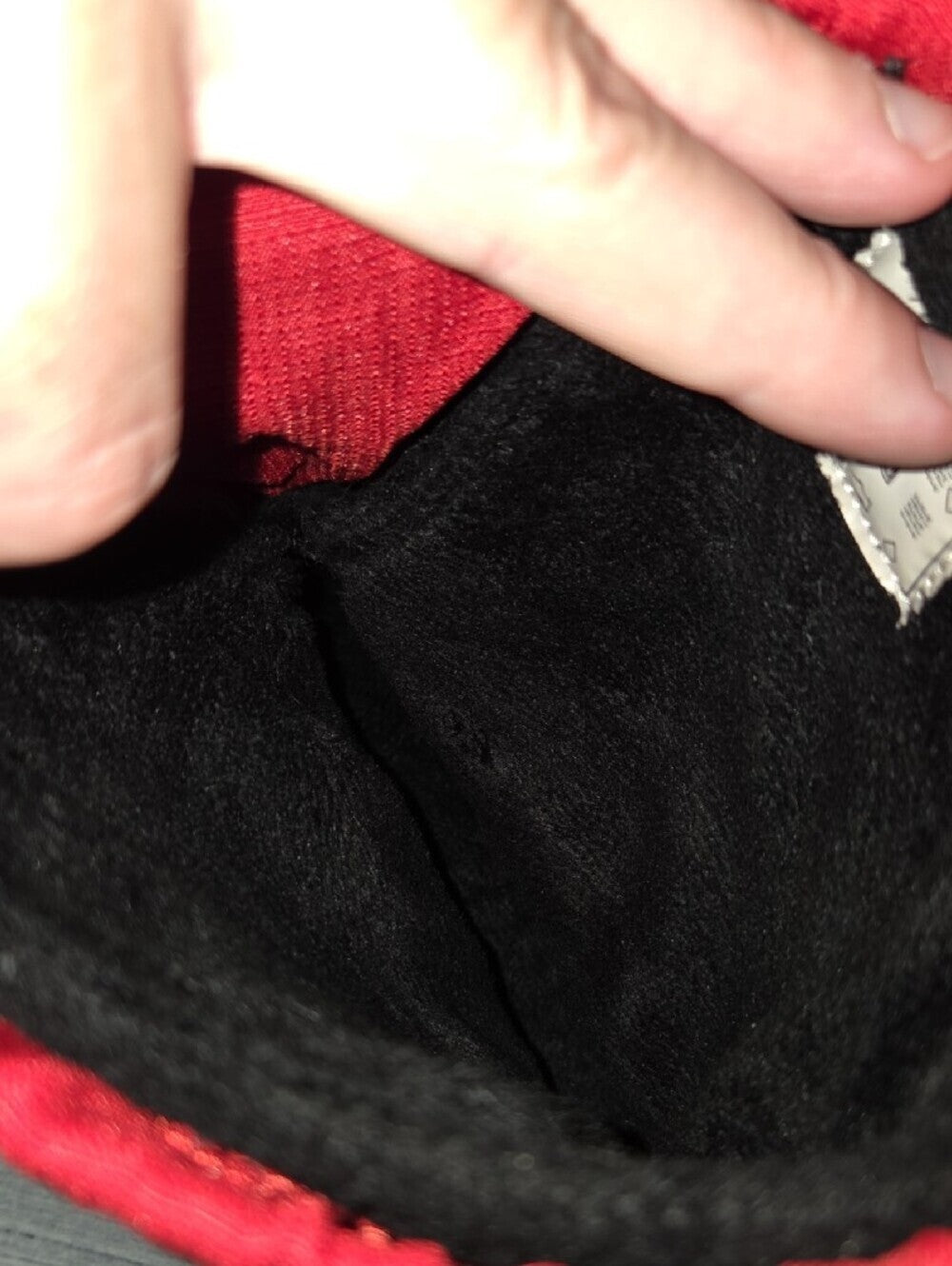 Lands' End Red and Black Youth Winter Boots Size 5