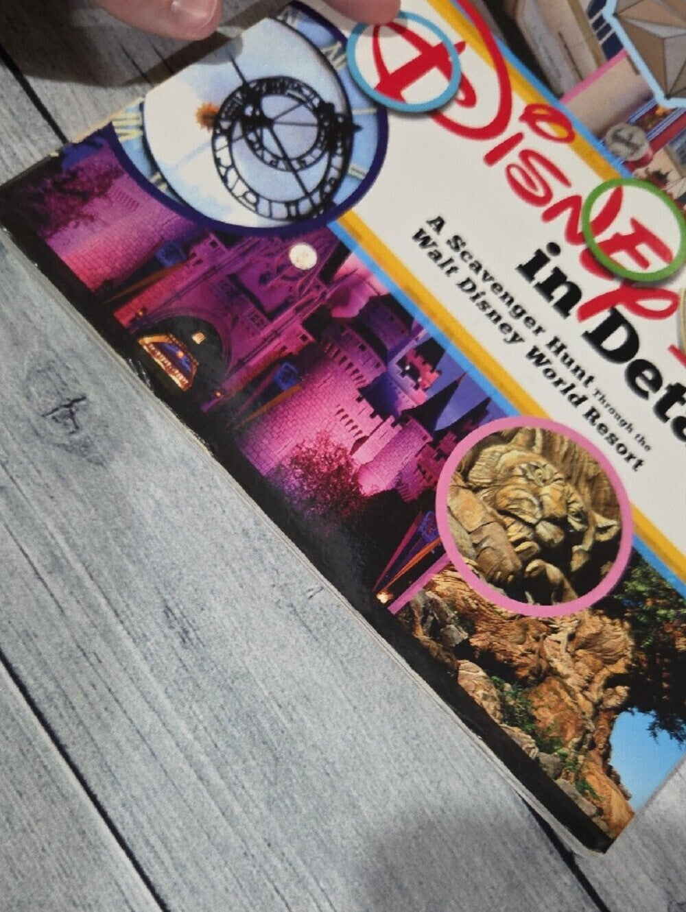 Disney In Details Scavenger Hunt Through Walt Disney World Paperback