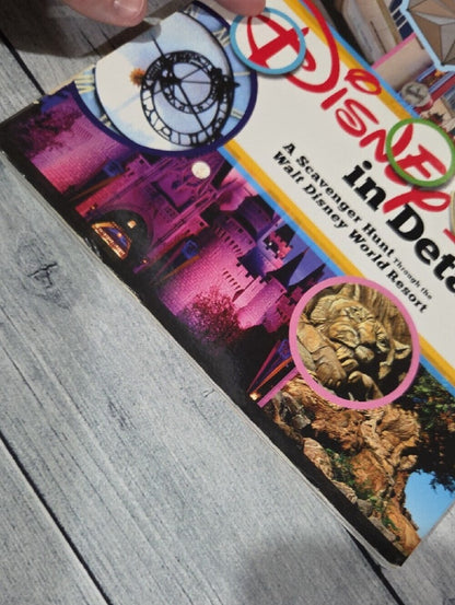 Disney In Details Scavenger Hunt Through Walt Disney World Paperback