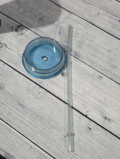 Starbucks Blue Ombre 16oz Stainless Steel Tumbler with Straw