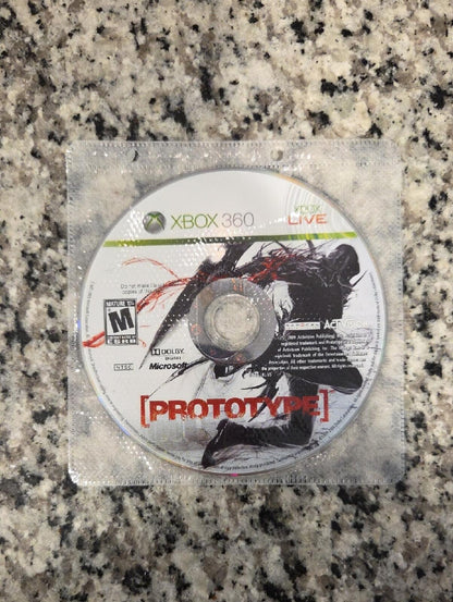 Prototype Xbox 360 Game Disc - NO CASE