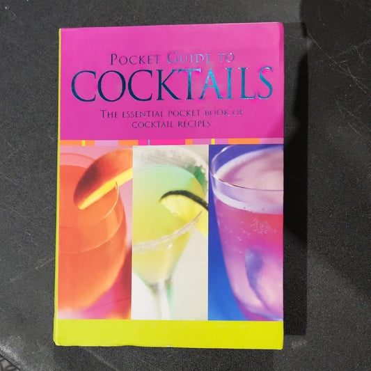 Pocket Guide To Cocktails Recipe Book