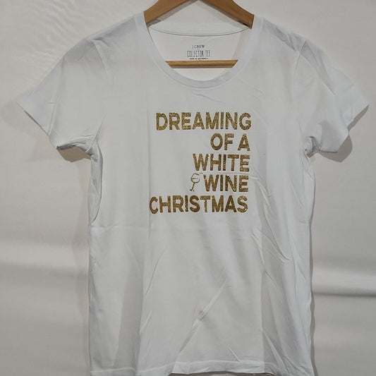 JCrew Holiday Tee XS
