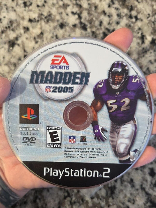 Madden 2005 (PS2) PlayStation 2 Disc - NO CASE