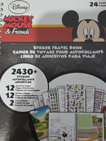 Disney Mickey Mouse & Friends Sticker Travel Book