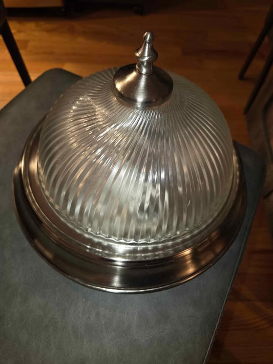 3 Brushed Nickel Ceiling Lights
