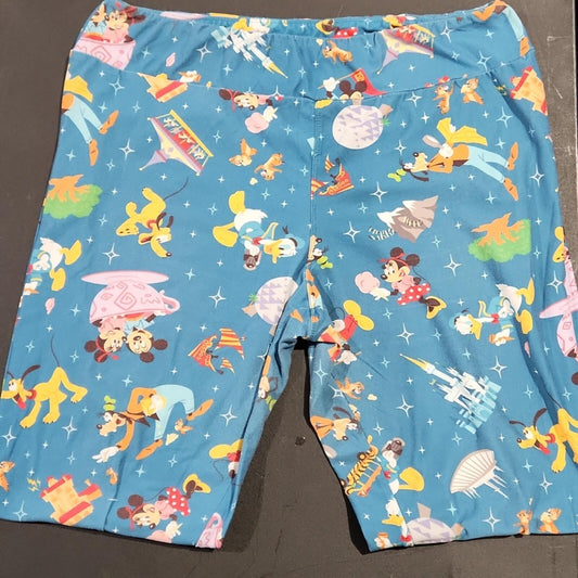 Disney Parks Rides Leggings L