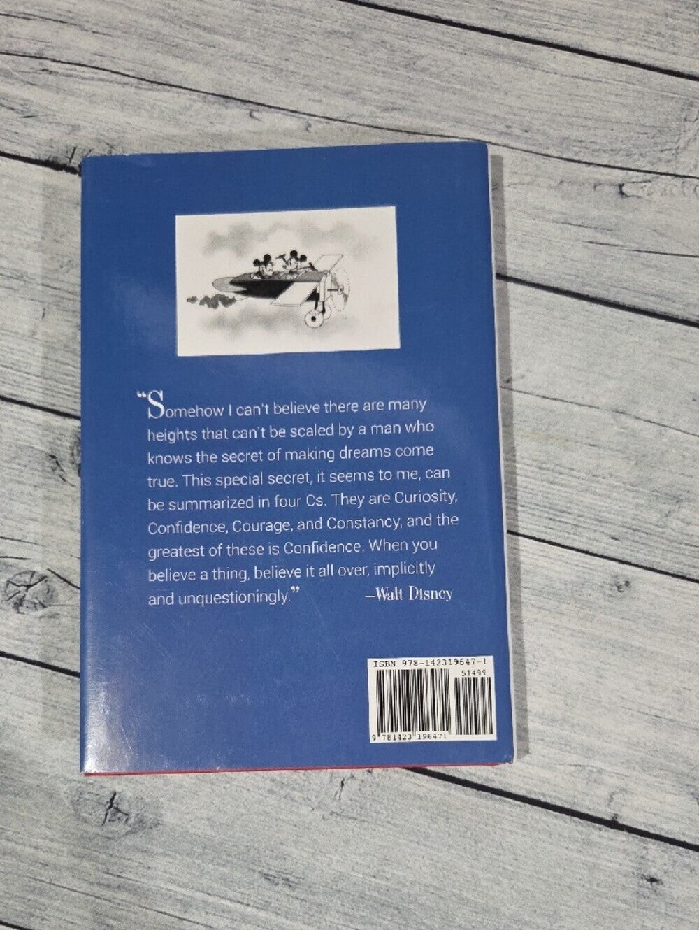 Disney Walt Disney Drawn from Imagination Book Hardcover