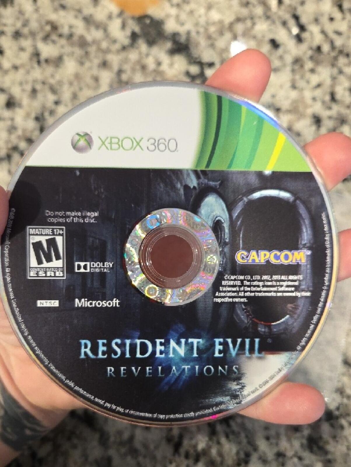 Resident Evil: Revelations Xbox 360 Game Disc - NO CASE