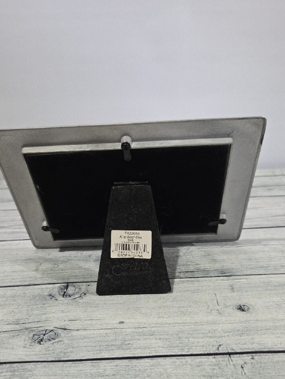 Fetco Silver Polished Dog 4x6 Photo Frame