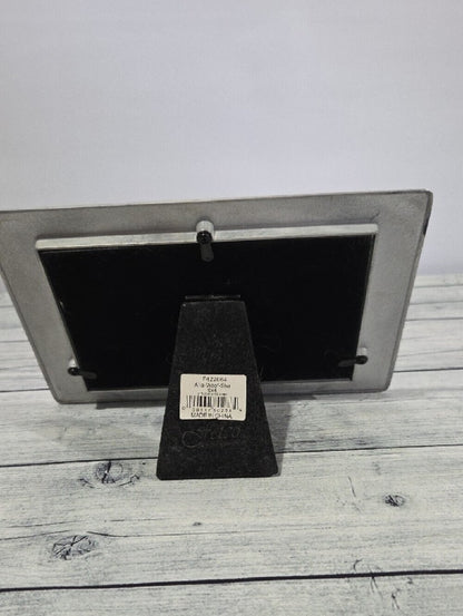 Fetco Silver Polished Dog 4x6 Photo Frame