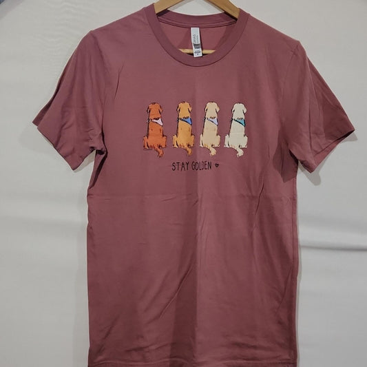 Canvas Brand Stay Golden T shirt M