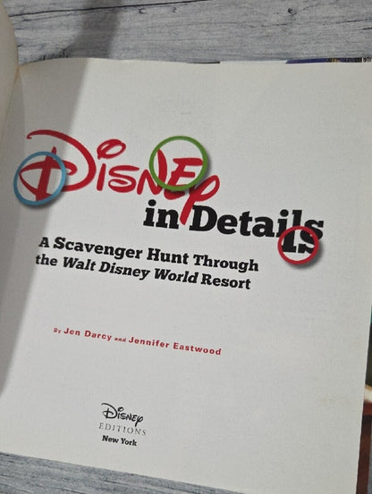 Disney In Details Scavenger Hunt Through Walt Disney World Paperback