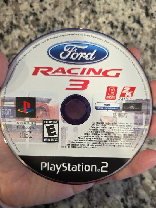 Ford Racing 3 (PS2) PlayStation 2 Disc - NO CASE