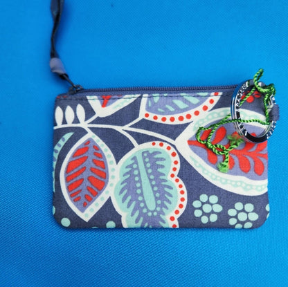 Vera Bradley Nomadic Floral Zip ID Case