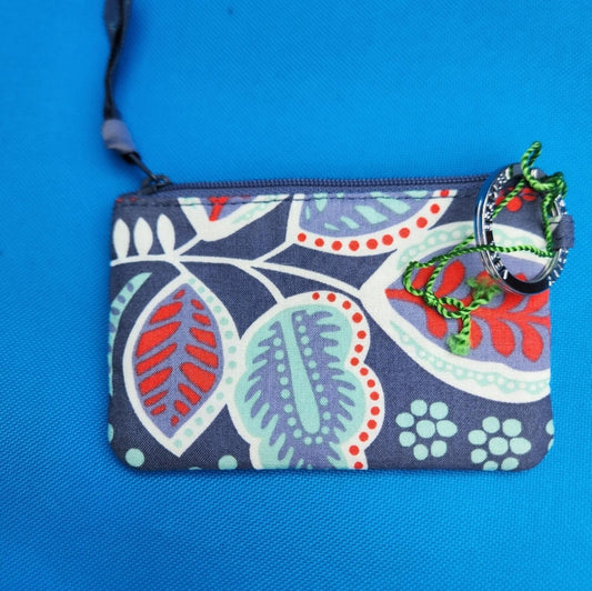 Vera Bradley Nomadic Floral Zip ID Case