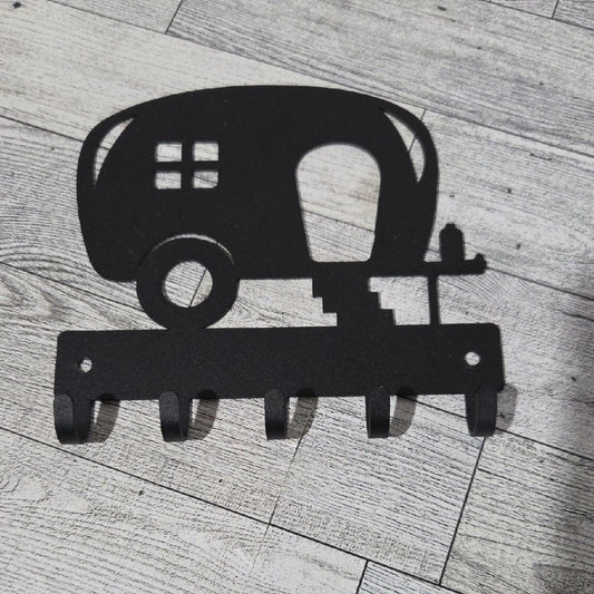 Black Metal Camper Wall Hook