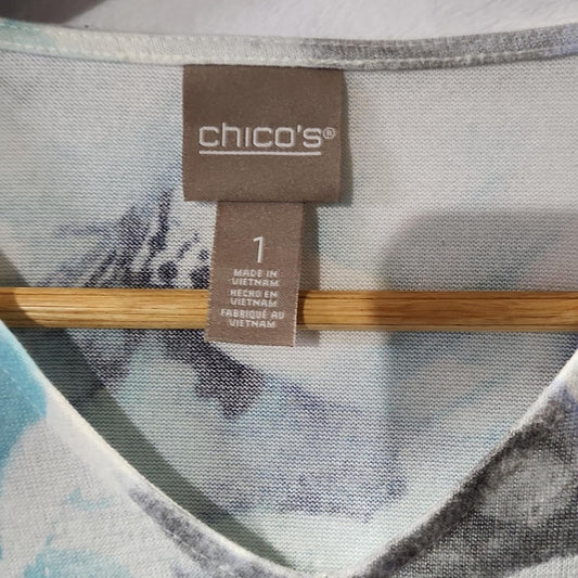 Chico's V Neck Sweater/Top S