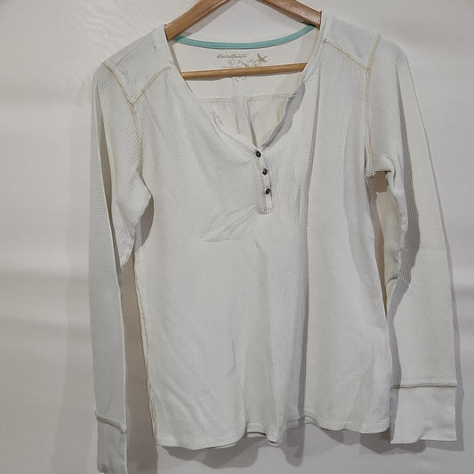 Eddie Bauer Thermal Long Sleeved Top L