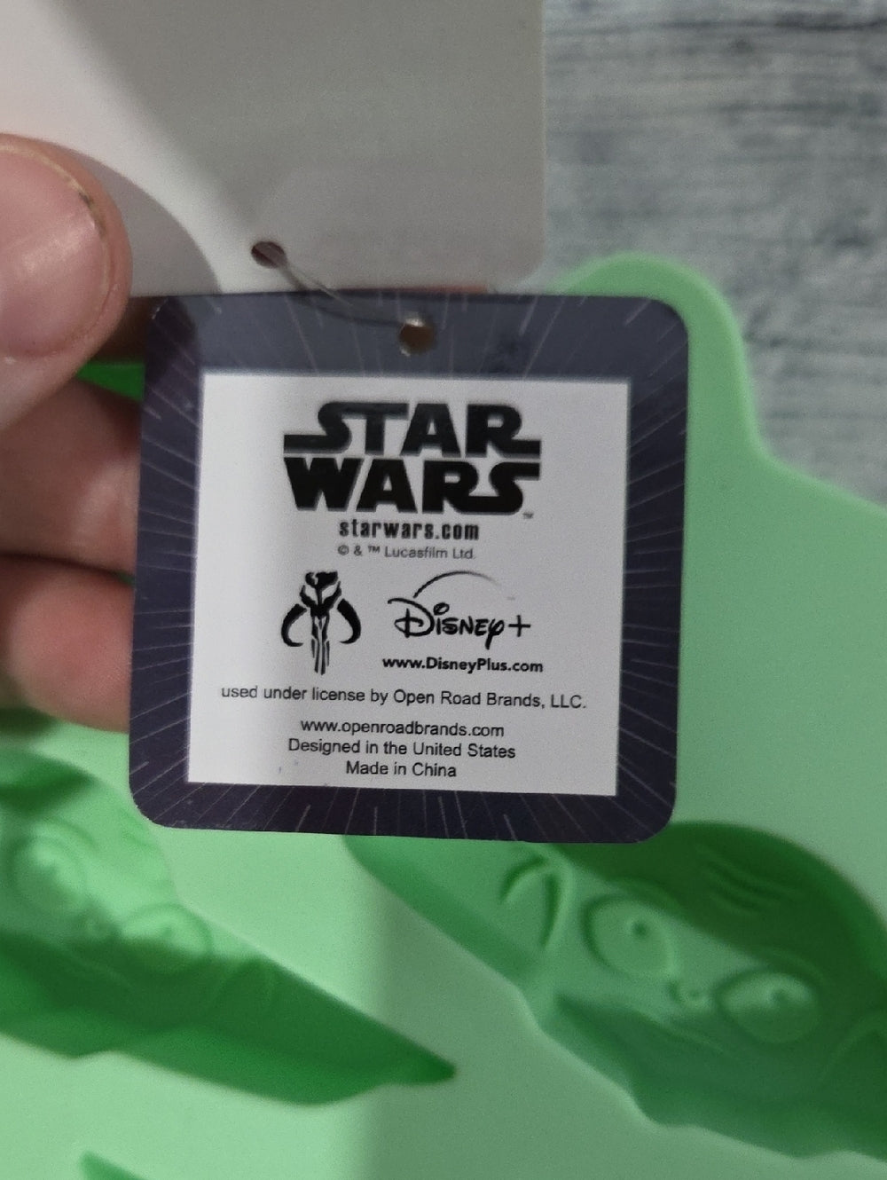 Star Wars Mandalorian Silicone Treat Mold