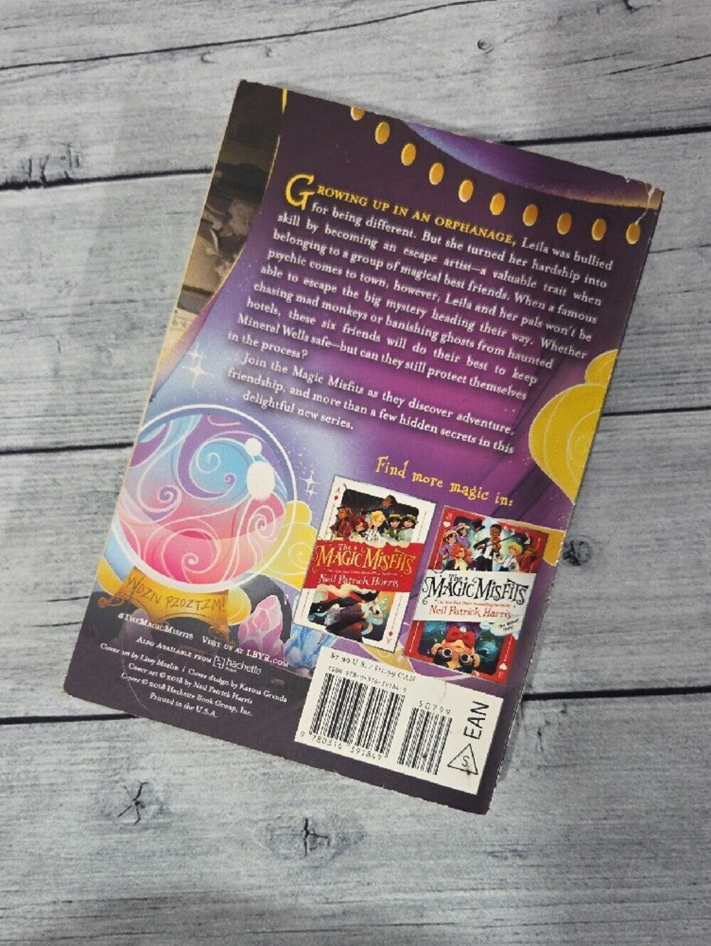 The Magic Misfits: The Second Story by Neil Patrick Harris Paperback