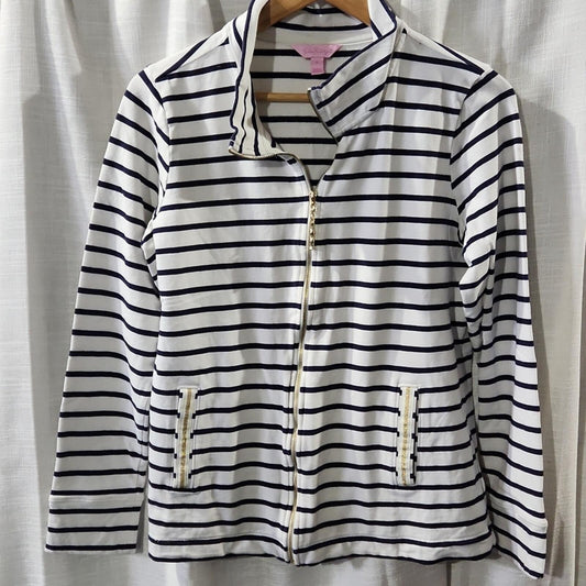 Lilly Pulitzer Striped Jacket L