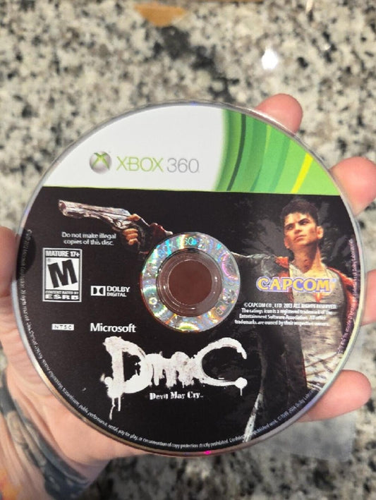 DmC Devil May Cry Xbox 360 Disc - NO CASE