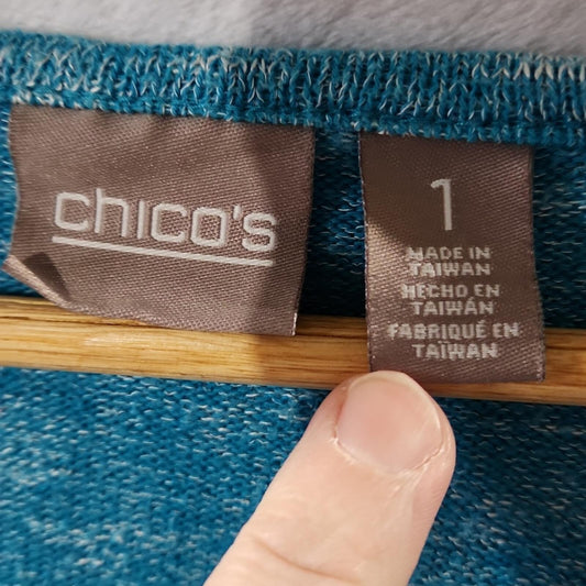 Chicos Knit Top Small 1