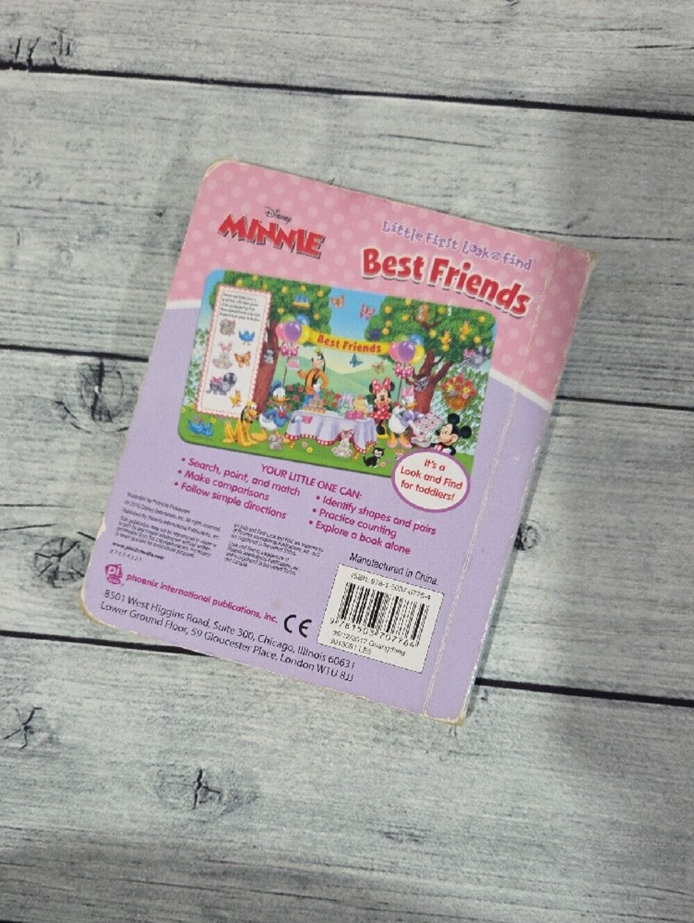 Disney Minnie & Daisy Best Friends Board Book