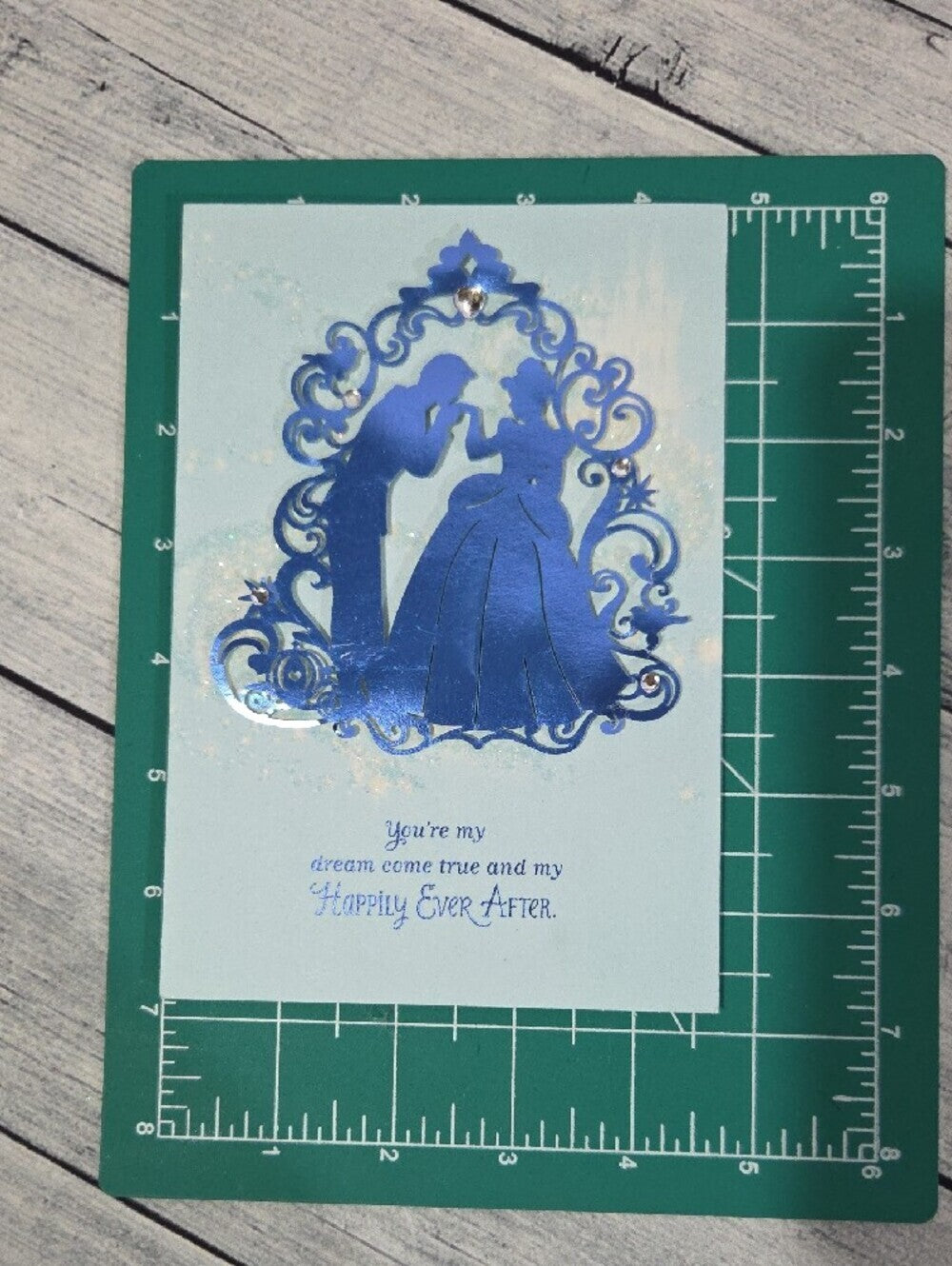 Disney Hallmark Cinderella Greeting Card For Decor