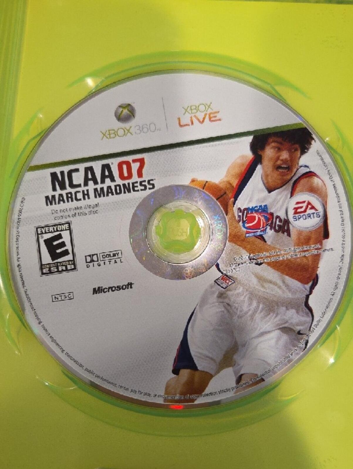 NCAA March Madness 07 - Xbox 360