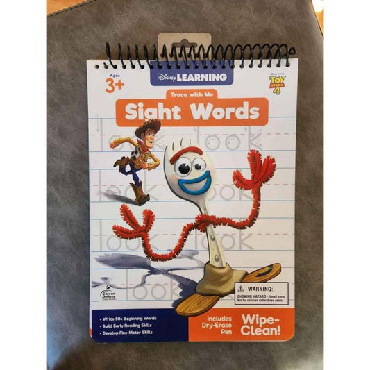 Toy Story Sight Words Dry Erase Book