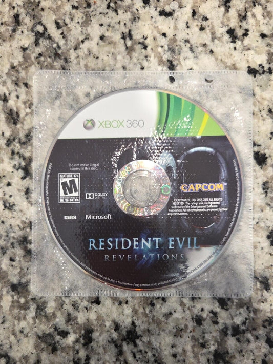 Resident Evil: Revelations Xbox 360 Game Disc - NO CASE