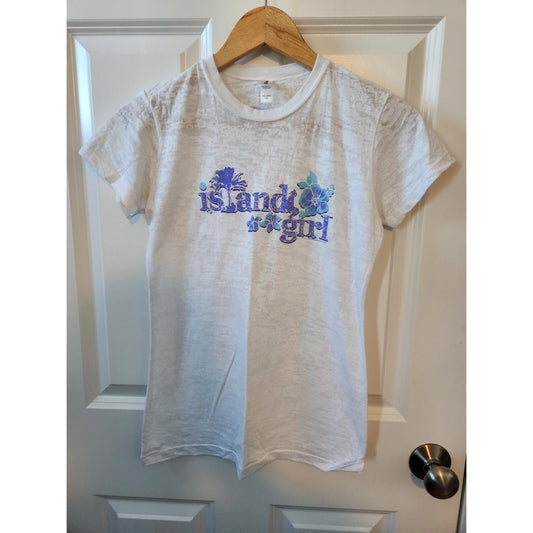 Blue 84 Kenny Chesney Island Girl Tee M