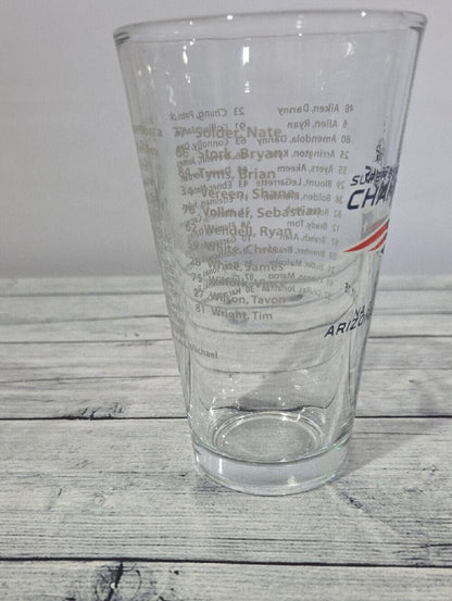New England Patriots Super Bowl XLIX Champions Pint Glass